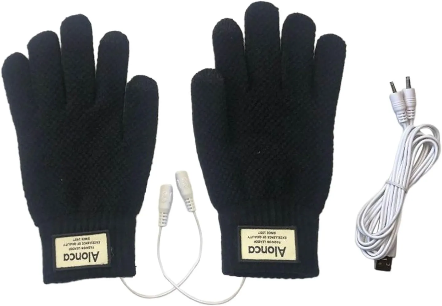 Mens Womens Heated Gloves Rechargeable Heating Gloves Electric Heated Mitten Gloves Winter Cold Weather Gloves (NAI30)