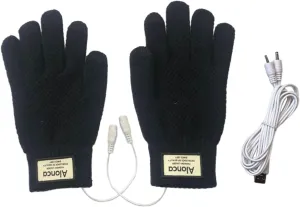 Mens Womens Heated Gloves Rechargeable Heating Gloves Electric Heated Mitten Gloves Winter Cold Weather Gloves (NAI30)