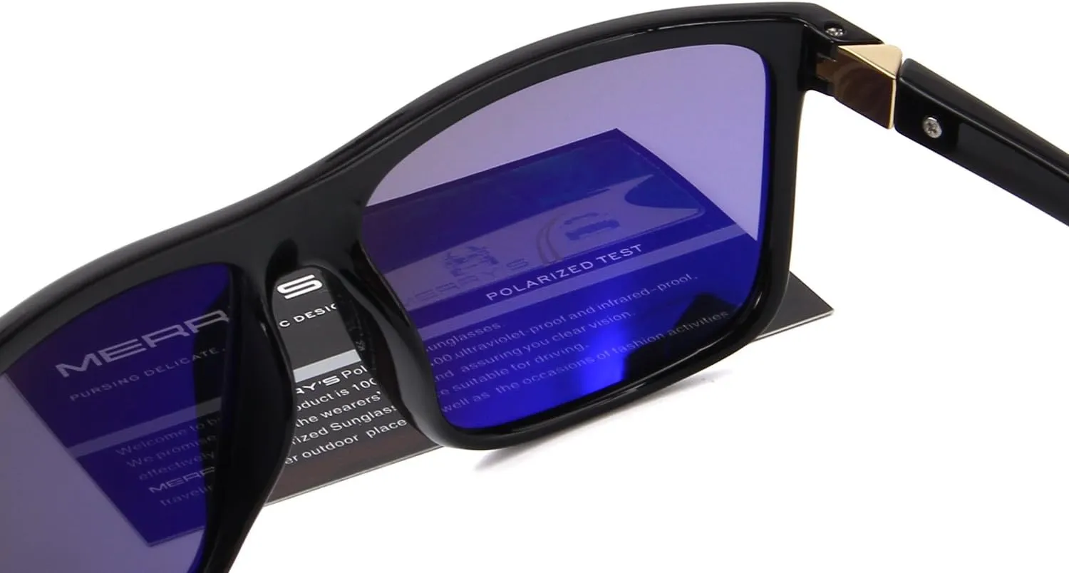 MERRY'S Men Polarized Sunglasses Male Women Outdoor Fishing Sun glasses