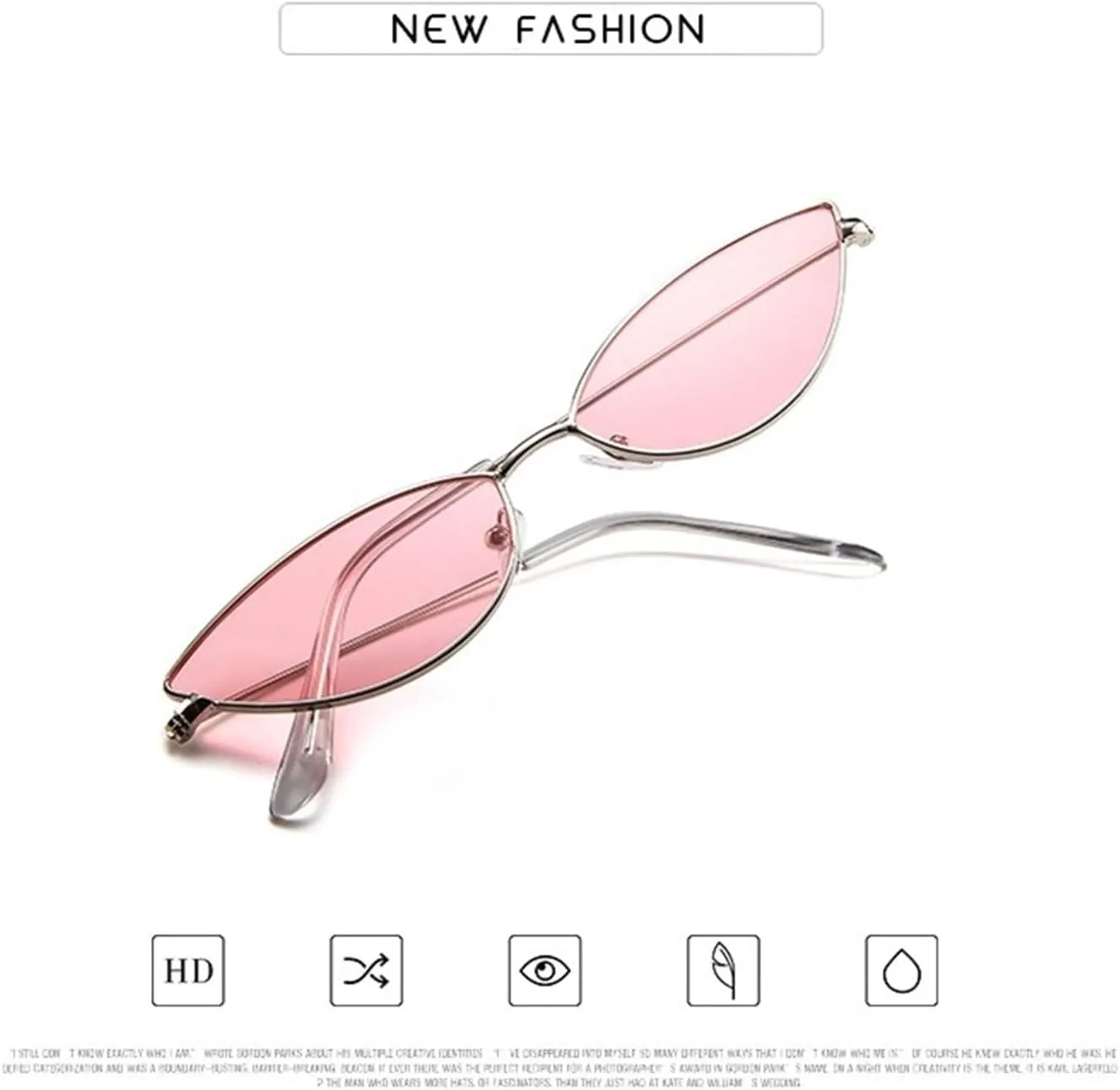 Metal Small Frame Men Outdoor Sunglasses Vacation Commuter Women Party Sun Glasses