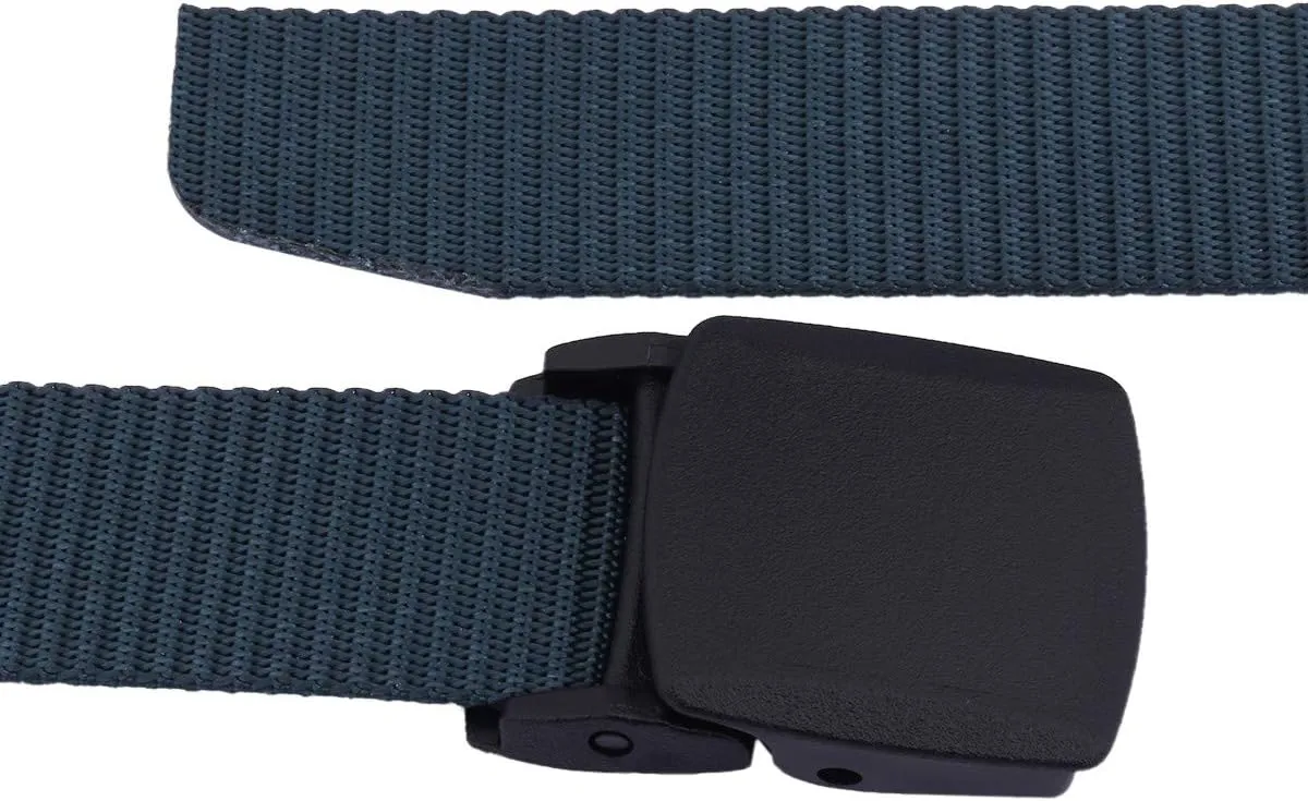 moonsix Nylon Belts for Women Men,1.2" Width Tactical Military Style Outdoor Belt Plastic Buckle