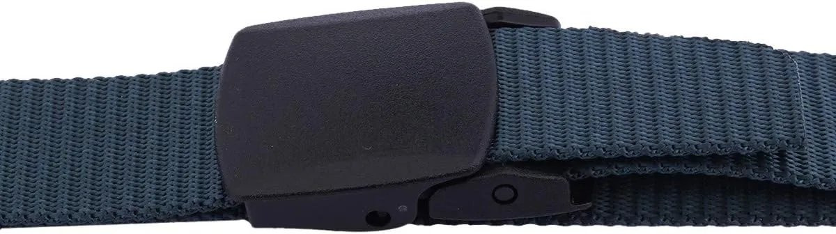 moonsix Nylon Belts for Women Men,1.2" Width Tactical Military Style Outdoor Belt Plastic Buckle