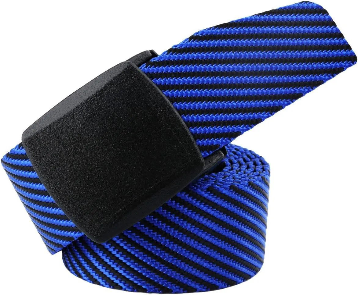 moonsix Nylon Web Belts for Men,Utility Military Tactical Duty Belt with Plastic Buckle