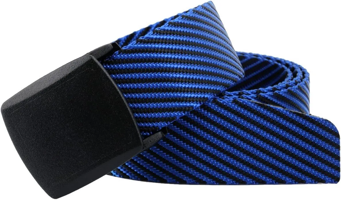 moonsix Nylon Web Belts for Men,Utility Military Tactical Duty Belt with Plastic Buckle