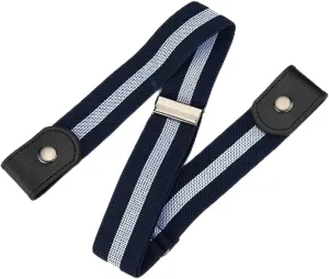 New Stretch Elastic Waist Band Invisible Belt Buckle-Free Belts For Women Men Jean Pants Dress No Buckle Easy To Wear