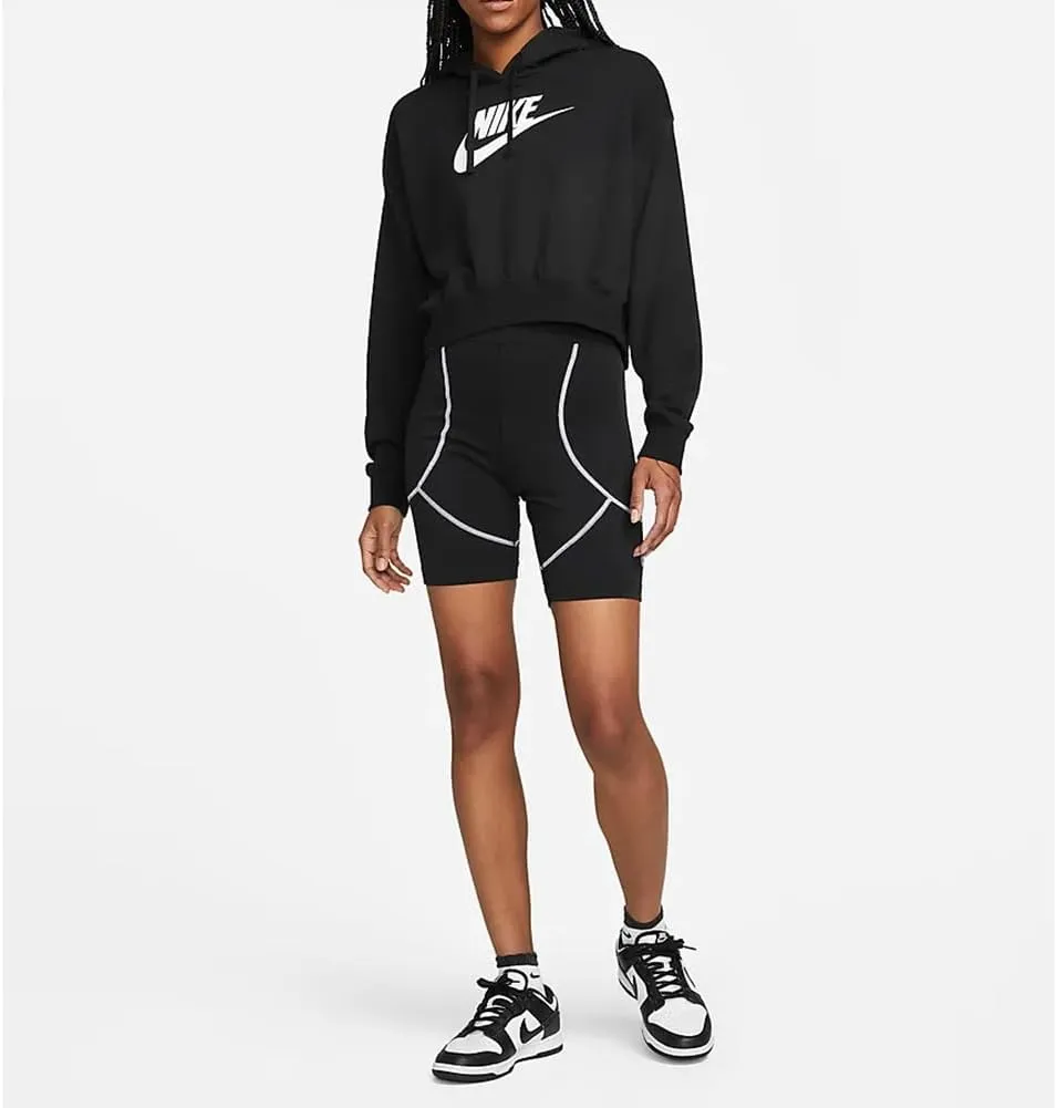 Nike Sportswear Club Fleece Women's Oversized Crop Graphic Hoodie