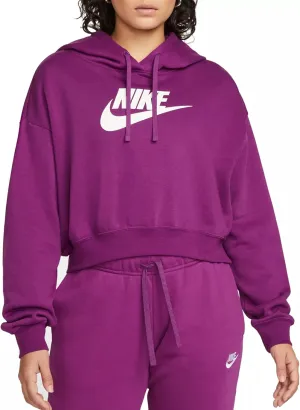 Nike Sportswear Club Fleece Women's Oversized Crop Graphic Hoodie