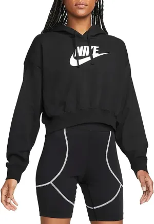 Nike Sportswear Club Fleece Women's Oversized Crop Graphic Hoodie