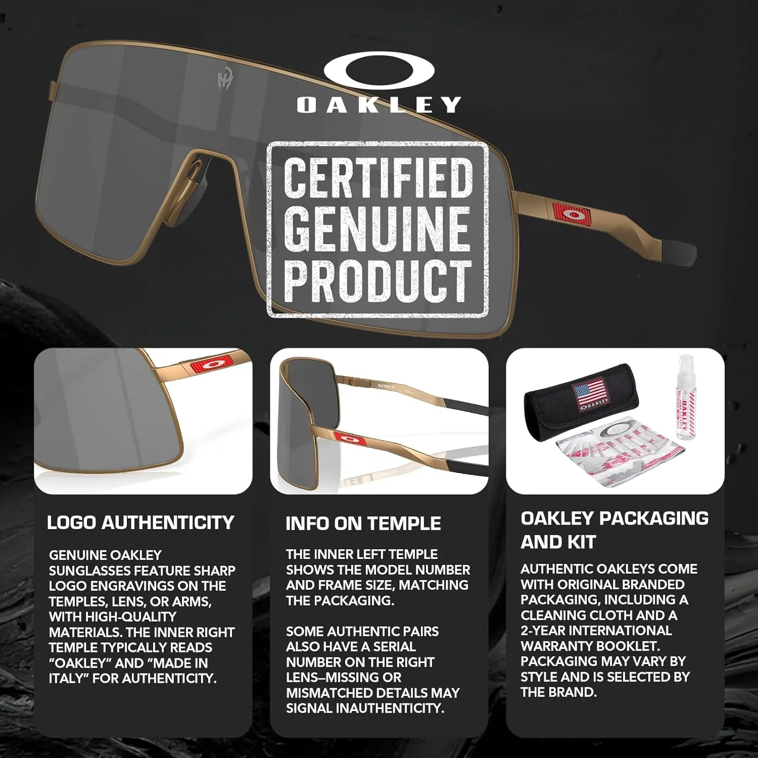 OAKLEY SUTRO TI OO6013 Sunglasses MATTE GUNMETAL Frame with PRIZM BLACK Lenses With Official Eyewear Kit Bundle