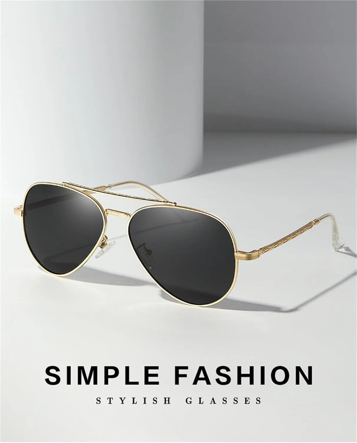 Outdoor Metal Frame Trend Sunglasses Men Driving Polarized Sunglasses
