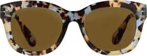 Peepers by PeeperSpecs Women's Oprah's Favorite Oversized Center Stage Polarized Sunglasses