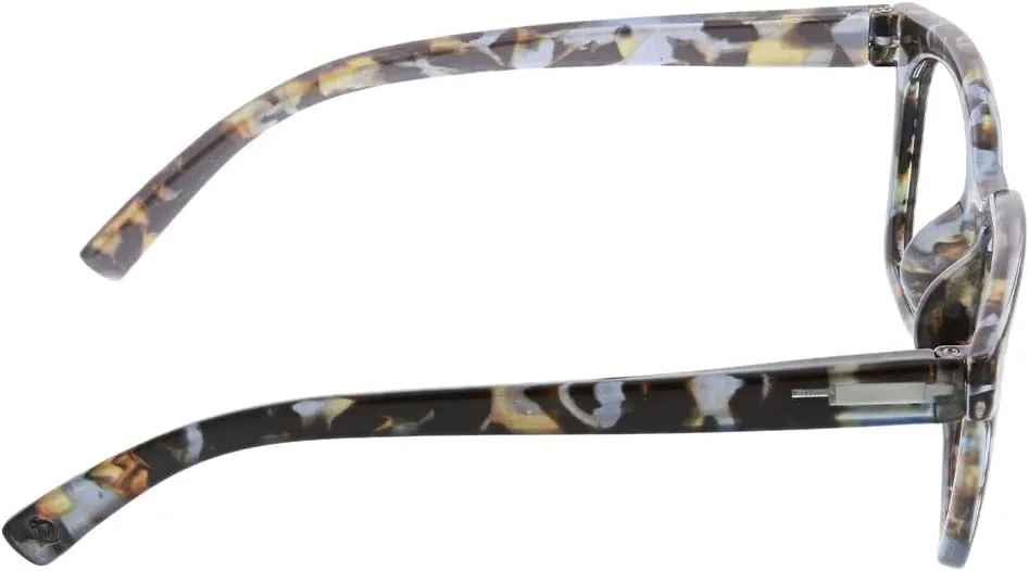 Peepers by PeeperSpecs Women's to The Max Square Blue Light Blocking Reading Glasses
