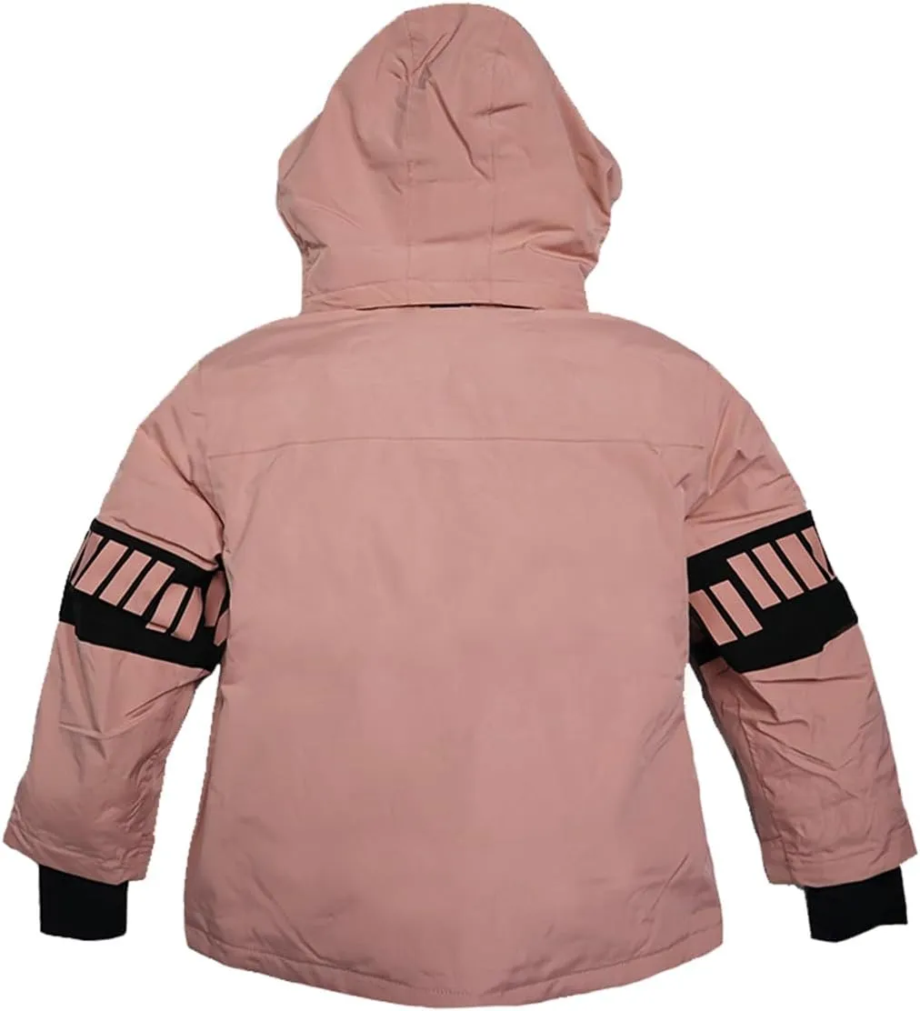 PHIBEE Girls' Sportswear Waterproof Windproof Snowboard Ski Jacket