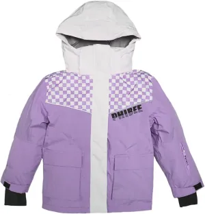 PHIBEE Girls' Sportswear Waterproof Windproof Snowboard Ski Jacket
