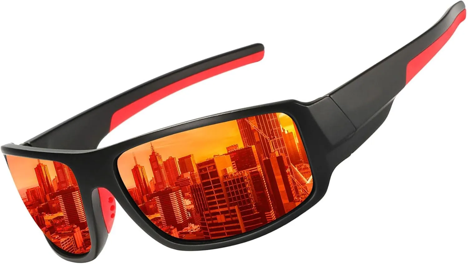 Polarized Sports Sunglasses for Men Women Unbreakable Driving Cycling Fishing Sun Glasses UV Protection