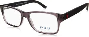 Polo Ralph Lauren Men's Ph2117 Rectangular Prescription Eyewear Frames