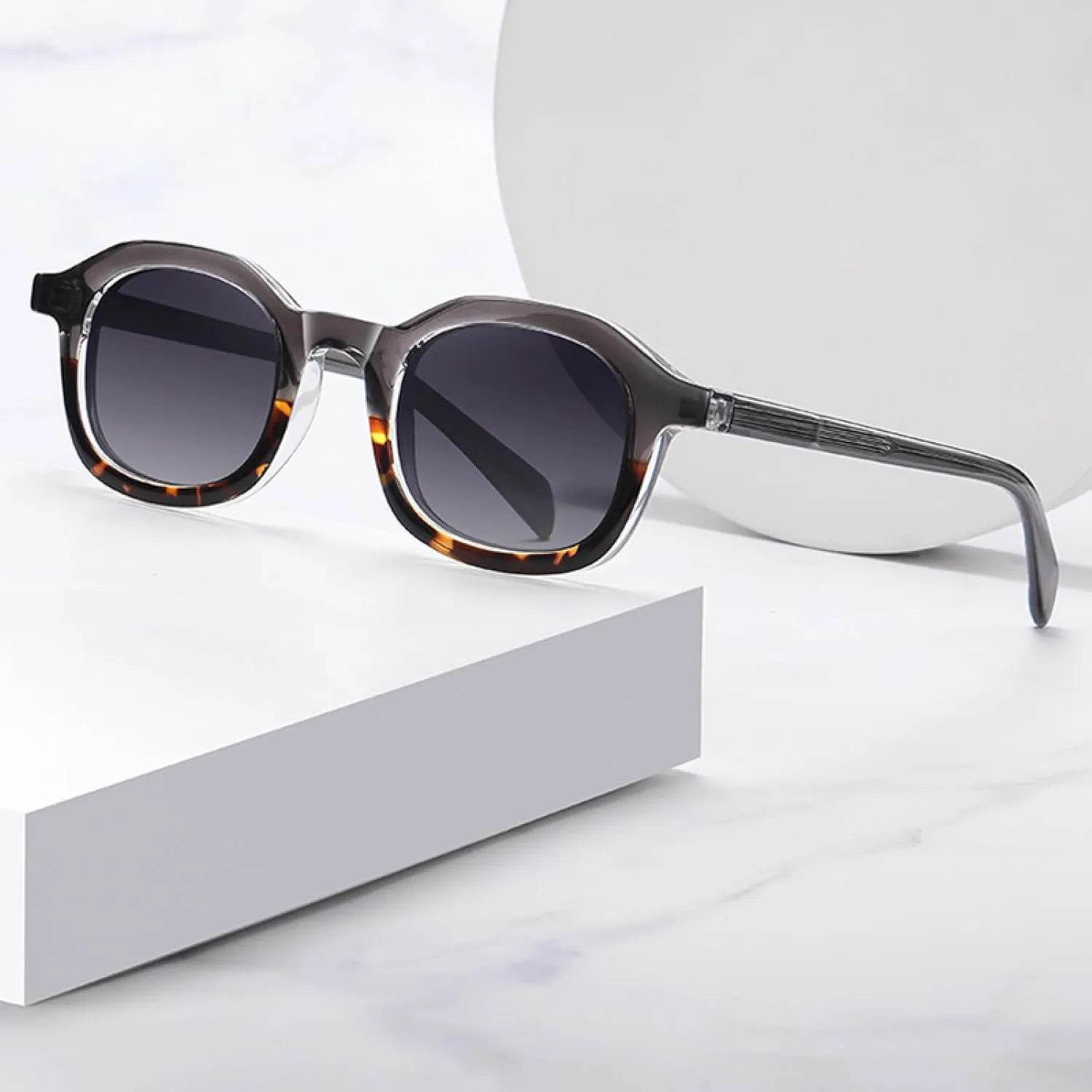 Retro Polarized Sunglasses for Men Sun Glasses for Women Uv400 Acetate