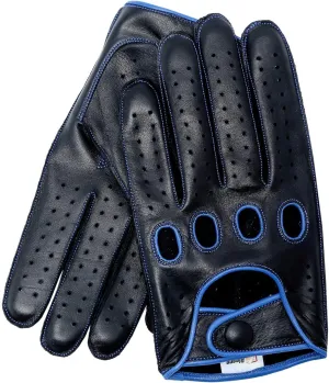 Riparo Men's Reverse Stitched Touchscreen Texting Leather Driving Gloves
