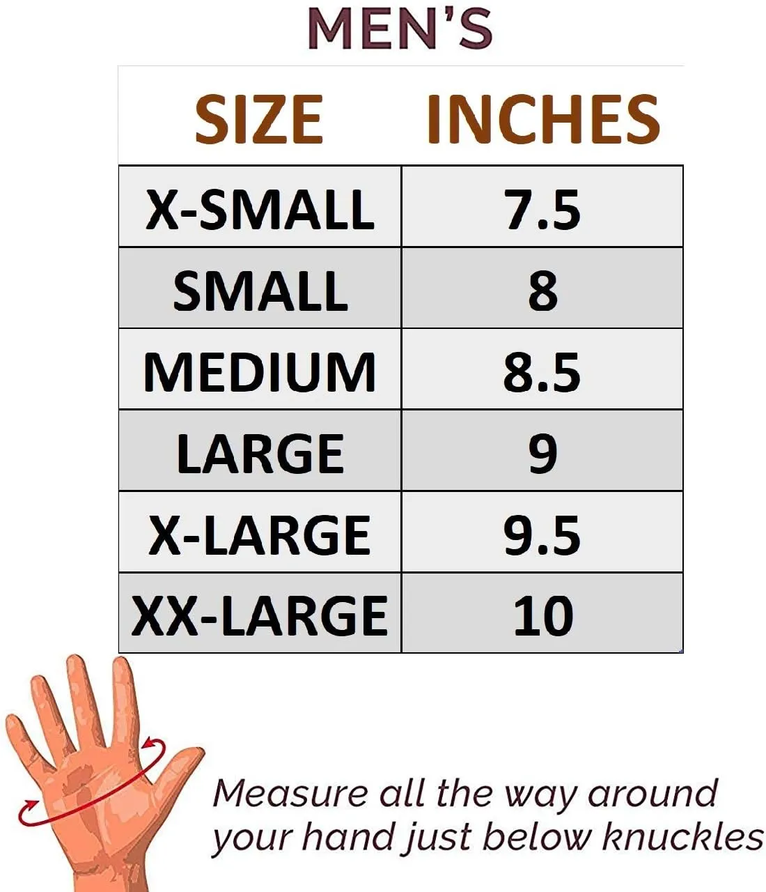 Riparo Men's Reverse Stitched Touchscreen Texting Leather Driving Gloves