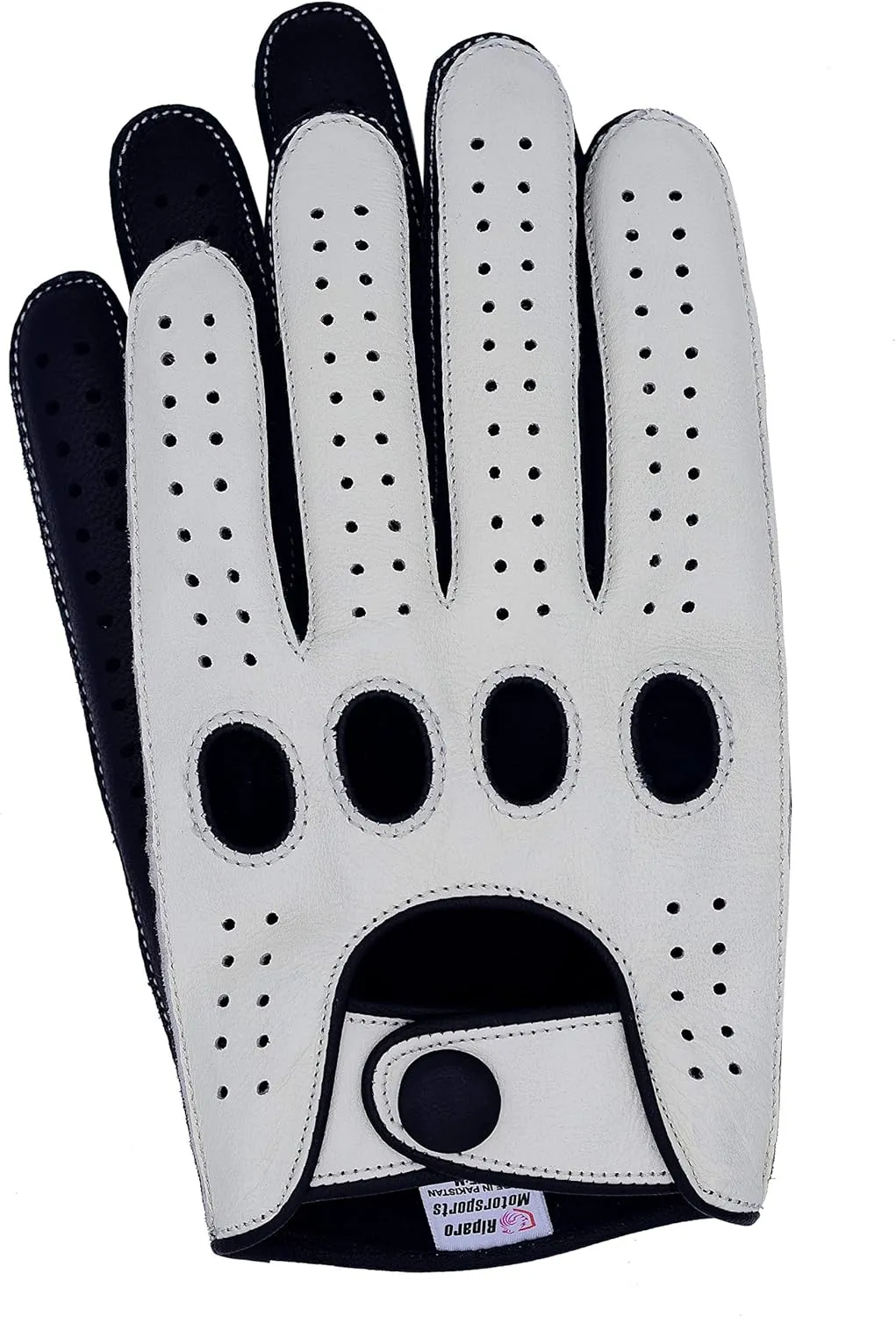 Riparo Men's Reverse Stitched Touchscreen Texting Leather Driving Gloves