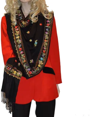 Scarf/Scarves/Shawl/Shawl with Crewel/Ari Embroidery-Cashmere Pashmina Group