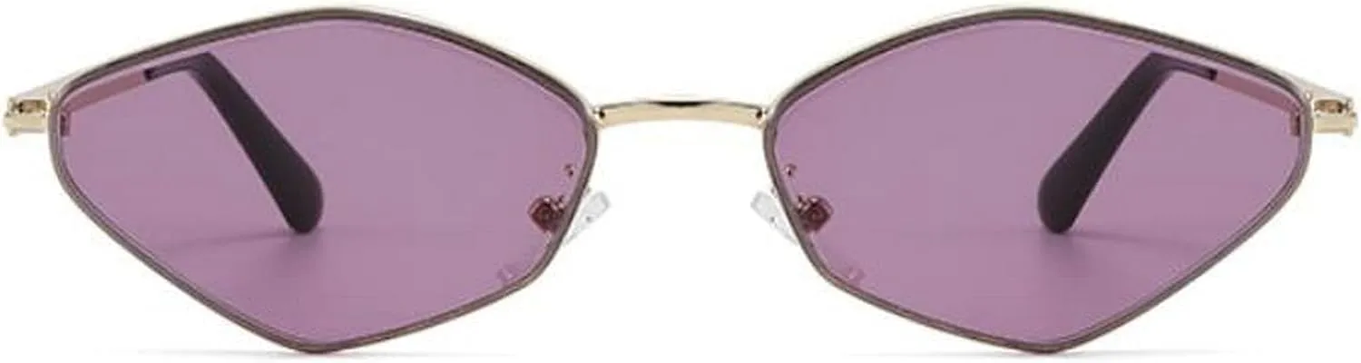 Small Frame Hexagon Punk Sunglasses Women 2025 Luxury Polygon Sun Glasses For Lady Vintage Outdoor Shades Cat Eye Eyewear