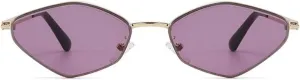 Small Frame Hexagon Punk Sunglasses Women 2025 Luxury Polygon Sun Glasses For Lady Vintage Outdoor Shades Cat Eye Eyewear