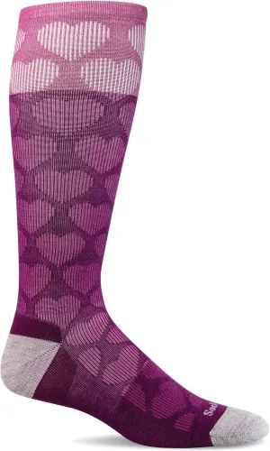 Sockwell Women's Heart Throb Moderate Graduated Compression Sock