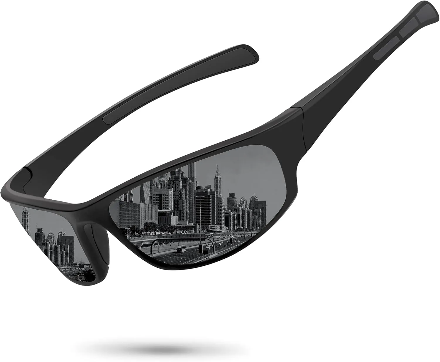 Sports Polarized Sunglasses for Men Women Wrap Around Sun Glasses Fishing Cycling Driving Running UV Protection