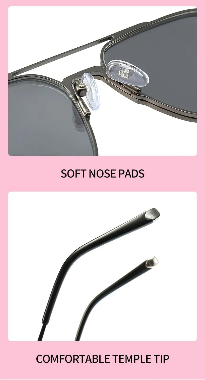 Sunglasses Anti blue Computer and mobile phone specific glasses Transparent lenses Classic Trendy Driving Fishing Golf