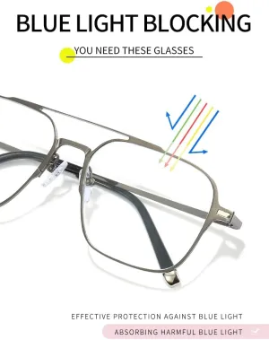 Sunglasses Anti blue Computer and mobile phone specific glasses Transparent lenses Classic Trendy Driving Fishing Golf