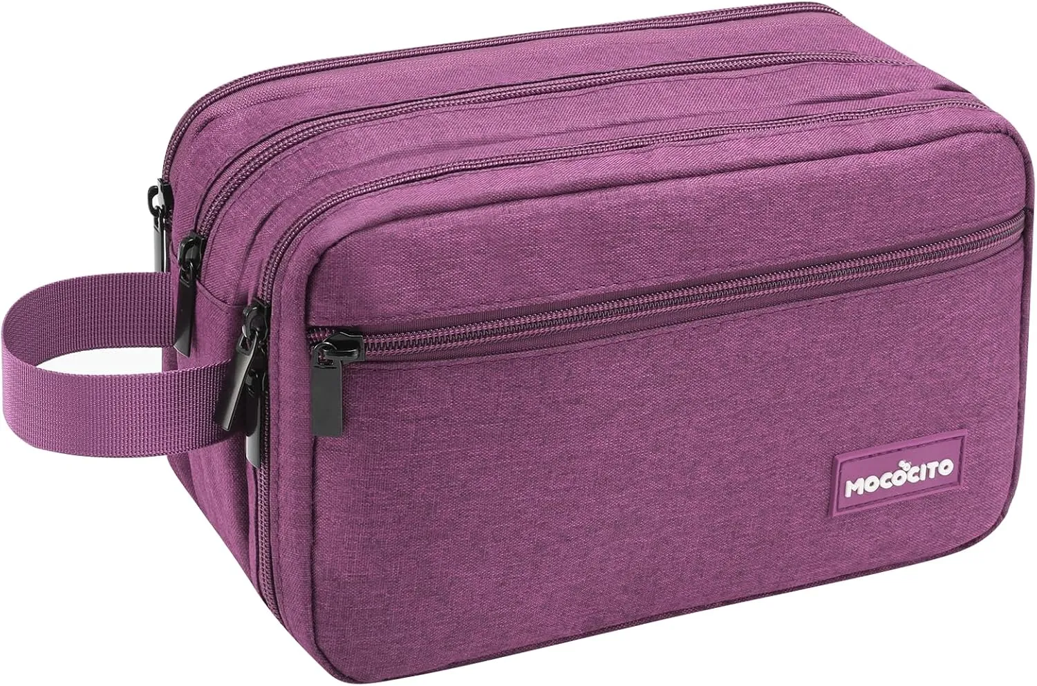Toiletry Bag for Men Shavin Bag Mens Toiletry Travel Bag Water Resistant Toiletry Bag for Toiletries Accessories Black Hanging Toiletry Bag