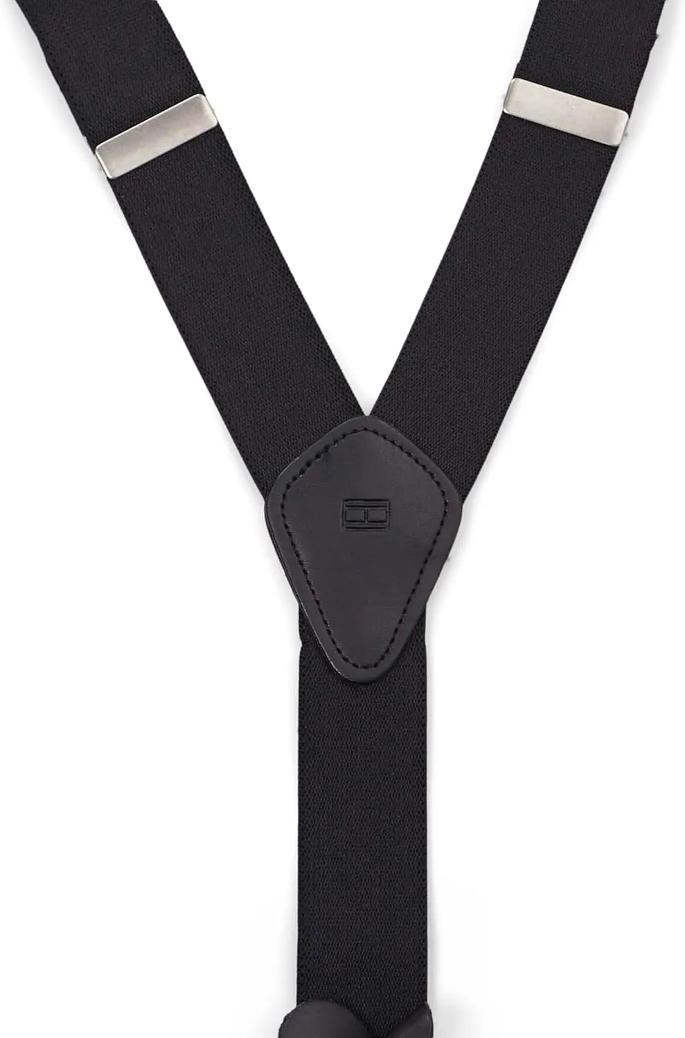Tommy Hilfiger Men's Fully Adjustable Y-Back Convertible End Suspender