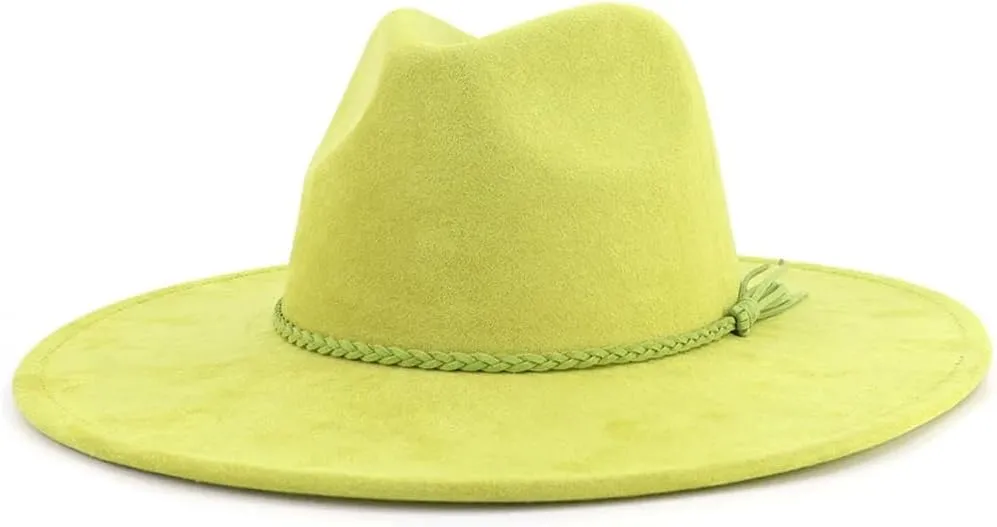 Unisex Wide Brim Belt Accessories Top Hat Men Women Felt Jazz Hats Classic Party Wedding Church Fedoras Hat