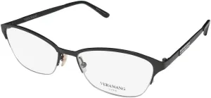 VERA WANG Eyeglasses CATLIN Black 53MM