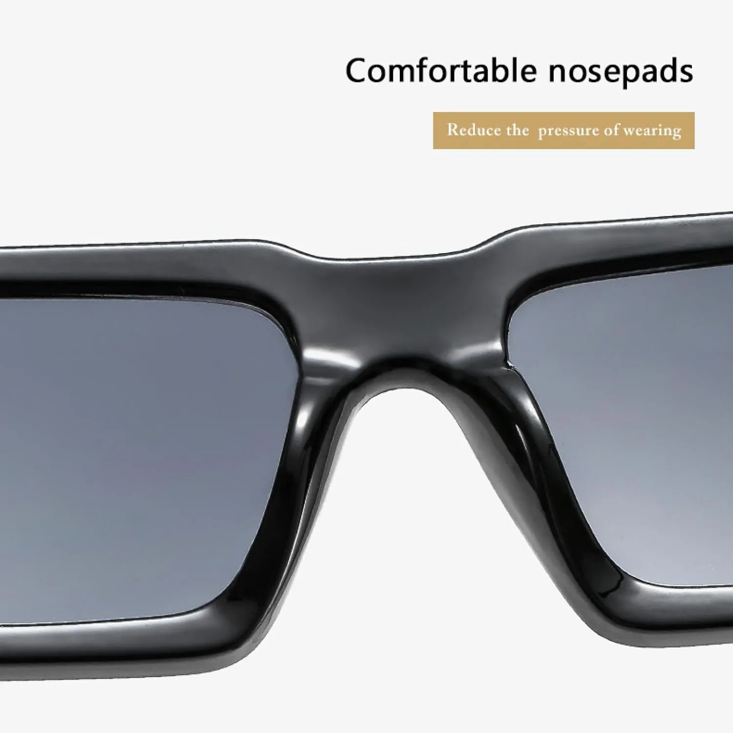 Vintage Frame Sunglasses for Women Men Fashion Trendy Punk Popular Retro Hip-hop Uv400