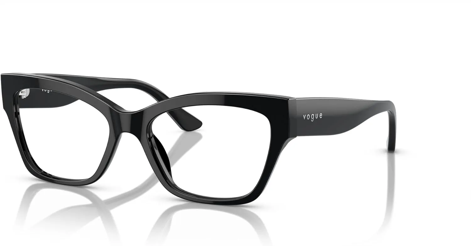 Vogue Eyewear Women's Vo5523f Low Bridge Fit Cat Eye Prescription Eyewear Frames