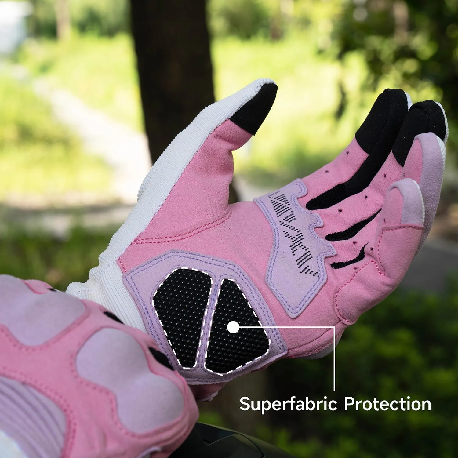 VXW Motorcycle Gloves for Men and Women, Full Finger Touchscreen Motorbike Gloves for BMX ATV MTB Riding