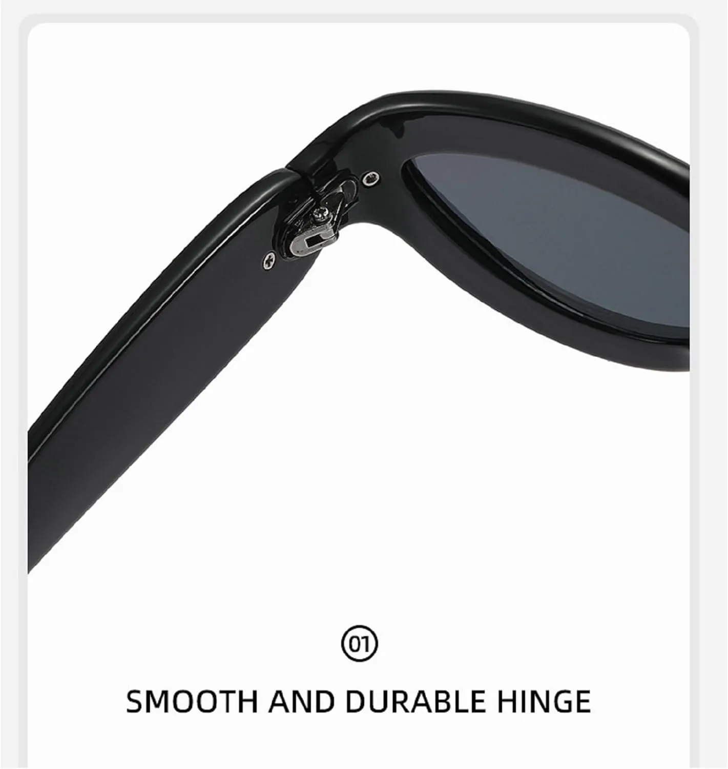 willochra Cat Eye Sunglasses for Women Cute Oval Thick Frame Y2k Accessories Sun Glasses Chic Retro Style Shades