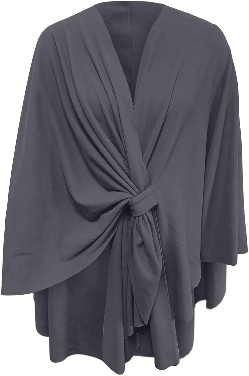 Women Blanket Scarf Shawl Wrap Oversized Open Cardigan Coat Poncho Cape Knitted Elegant Scarves Sweater for Winter