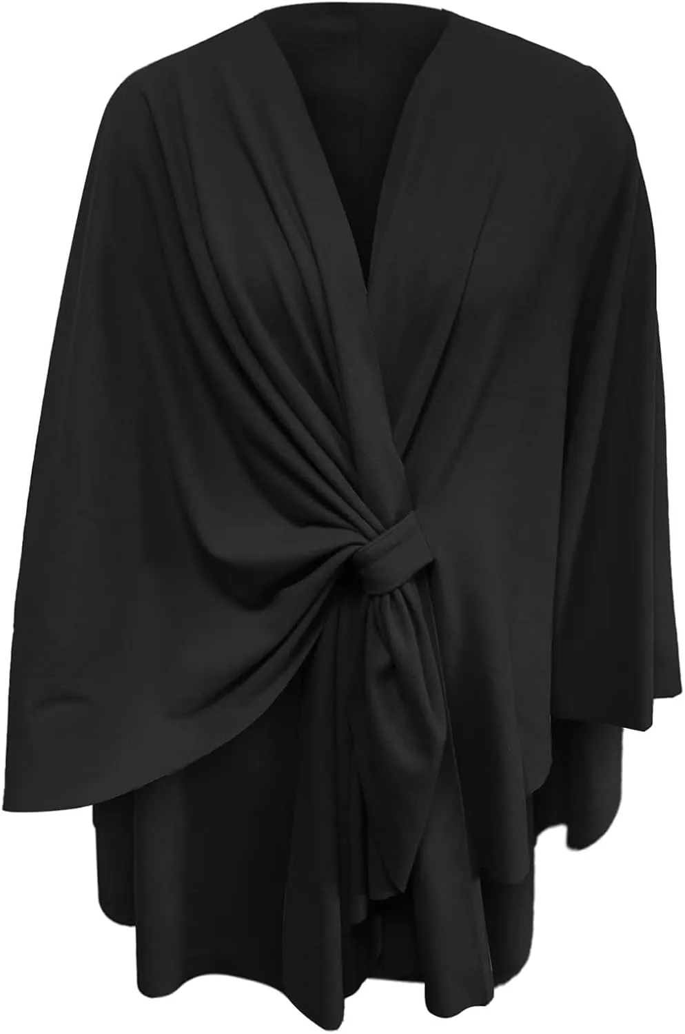 Women Blanket Scarf Shawl Wrap Oversized Open Cardigan Coat Poncho Cape Knitted Elegant Scarves Sweater for Winter