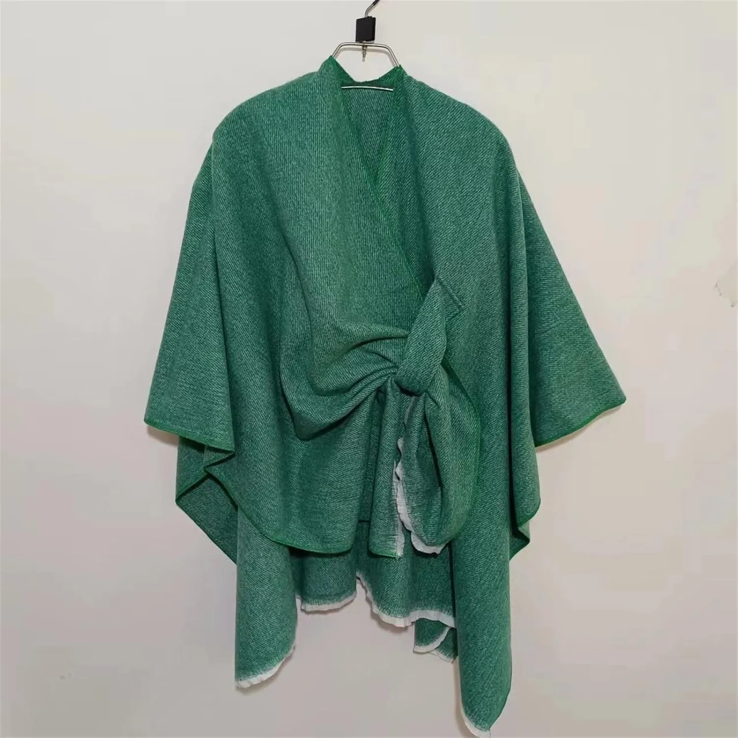 Women Pashmina Warm Poncho Knit Cape Sweater Cardigan Coat Scarves Oversized Pullover Scarf Blanket Gifts for Winter