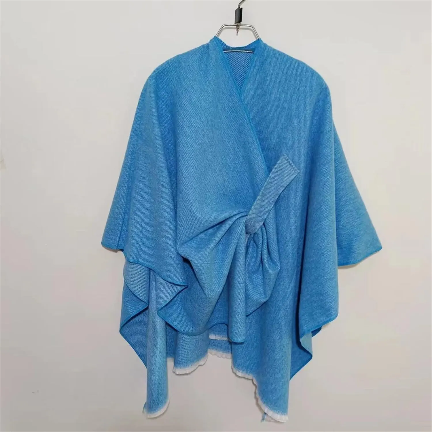 Women Pashmina Warm Poncho Knit Cape Sweater Cardigan Coat Scarves Oversized Pullover Scarf Blanket Gifts for Winter