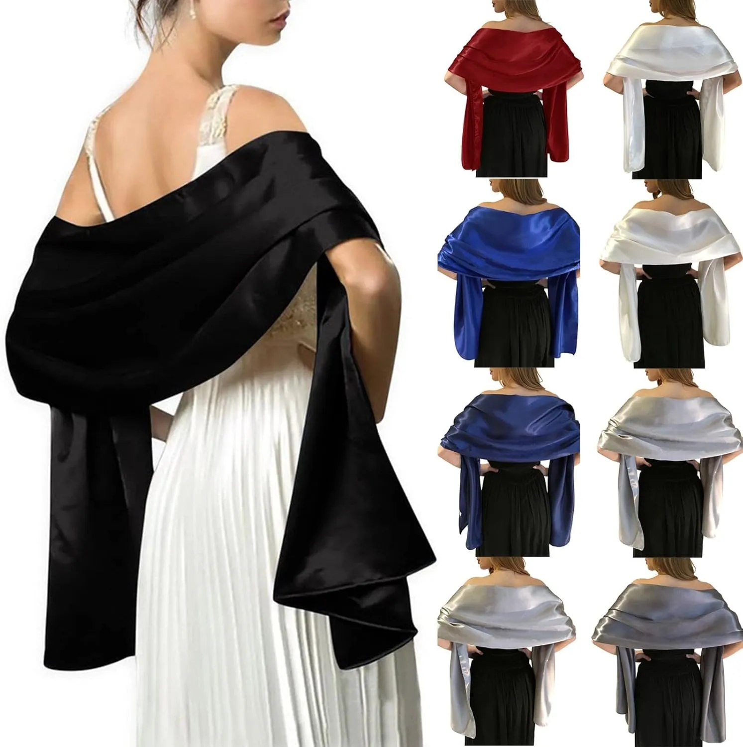 Women's Printed Travel Shawl Wrap Lightweight Open Cardigan Poncho Cape Knitted Elegant Shawls Sweater for Fall Winter