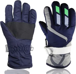 YR.Lover Children Ski Gloves Winter Warm Outdoor Riding Thickening Gloves(2-4Y)