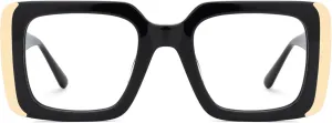 Zeelool Acetate Rectangle Glasses Frame, Blue Light Blocking Glasses for Women Jesse ZJGA440580