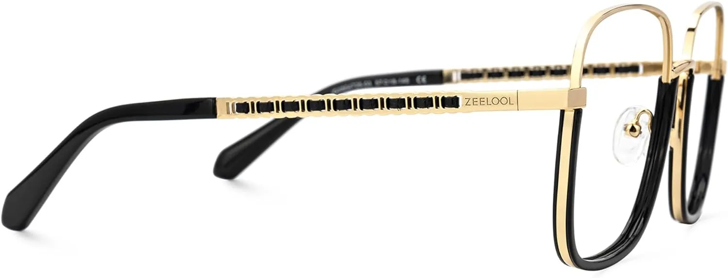 Zeelool Square Blue Light Blocking Glasses for Women Men 100% UV400 Protection Perfecta JGX854725