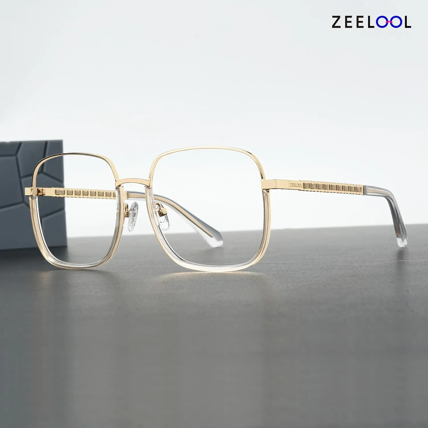 Zeelool Square Blue Light Blocking Glasses for Women Men 100% UV400 Protection Perfecta JGX854725