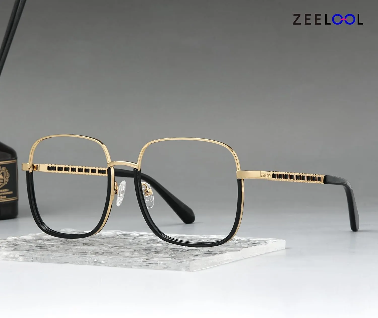 Zeelool Square Blue Light Blocking Glasses for Women Men 100% UV400 Protection Perfecta JGX854725