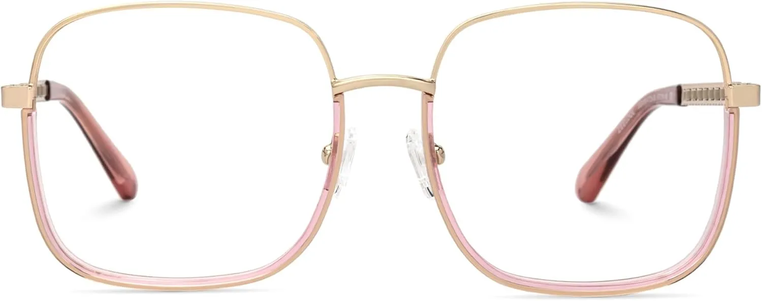 Zeelool Square Blue Light Blocking Glasses for Women Men 100% UV400 Protection Perfecta JGX854725
